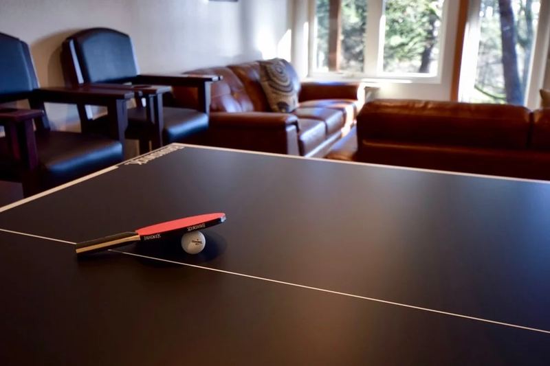 Ping-pong in the rec room
